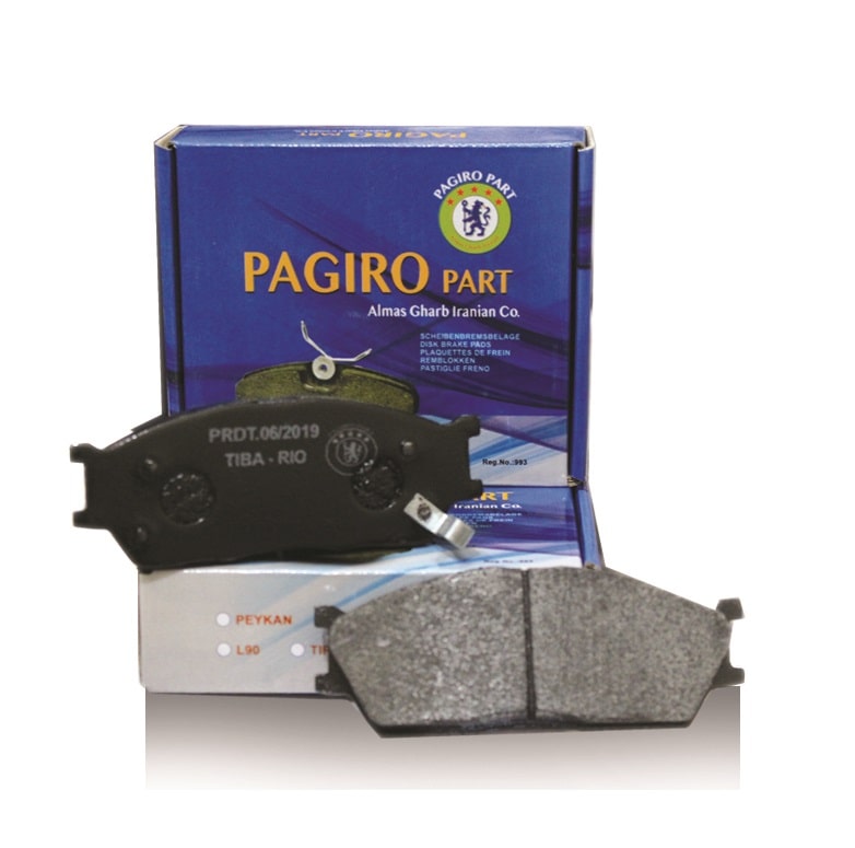 لنت ترمز تیبا – محور جلو