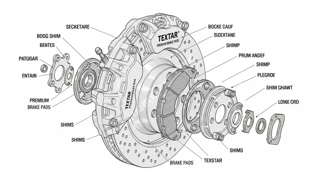 لنت ترمز تکستار